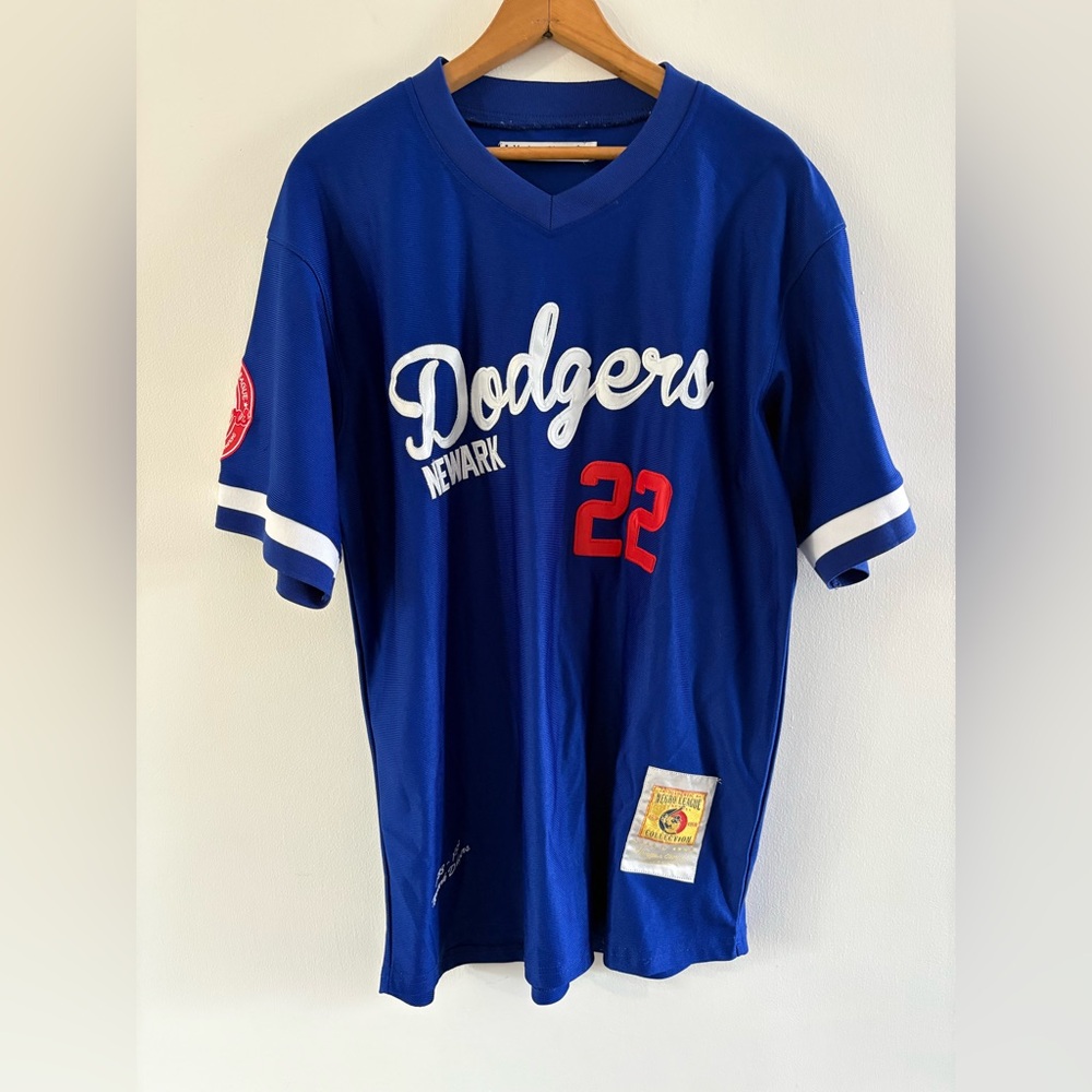 Dodgers Newark negro league jersey